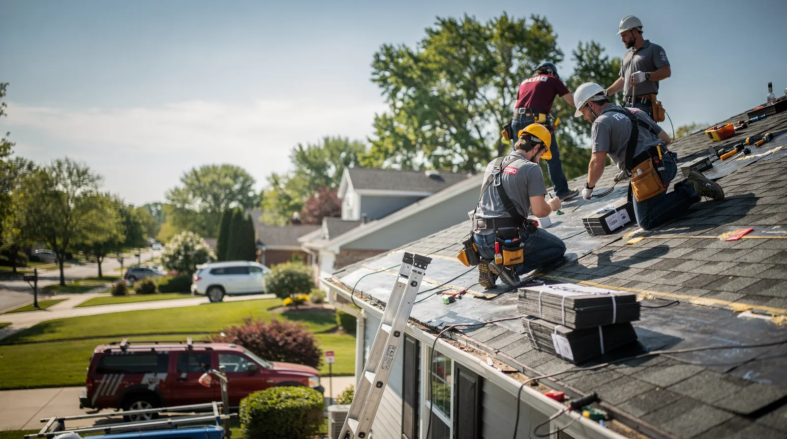 Roof Repair in Bingham, IL around you